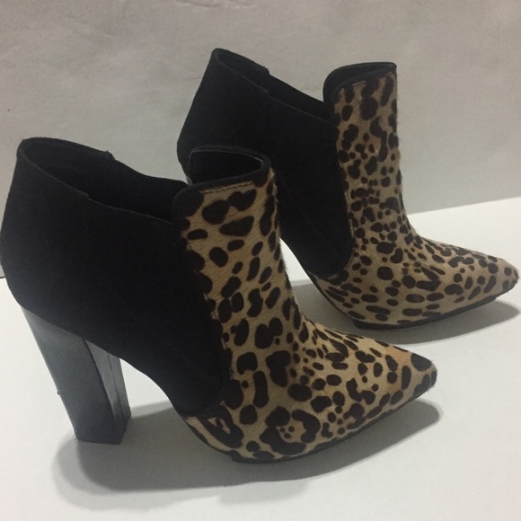 aldo leopard booties